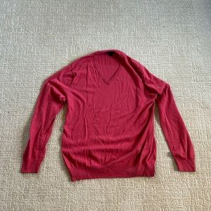 JCrew v neck sweater 100 cotton